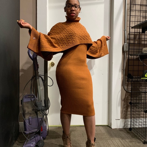 The Heather Rustic Delight 2piece Sweater DressSet - Picture 7 of 7